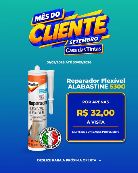 Alabastine — Mês do Cliente, Casa das Tintas