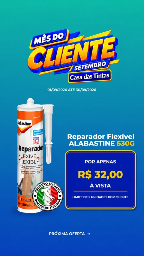 Alabastine — Mês do Cliente, Casa das Tintas